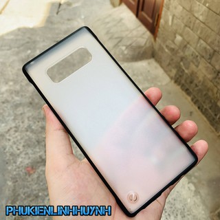 Samsung Note 8 Ốp lưng nửa cạnh nhám chống bám vân tay cực chất.