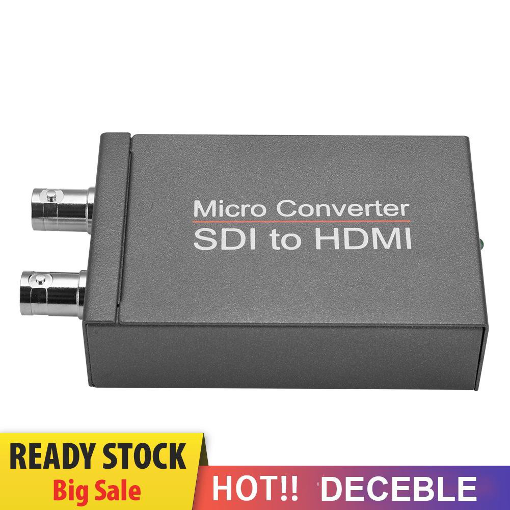 Deceble HD 3G SDI to HDMI-compatible Converter BNC to HDMI-compatible Adapter Audio Auto Format Detection