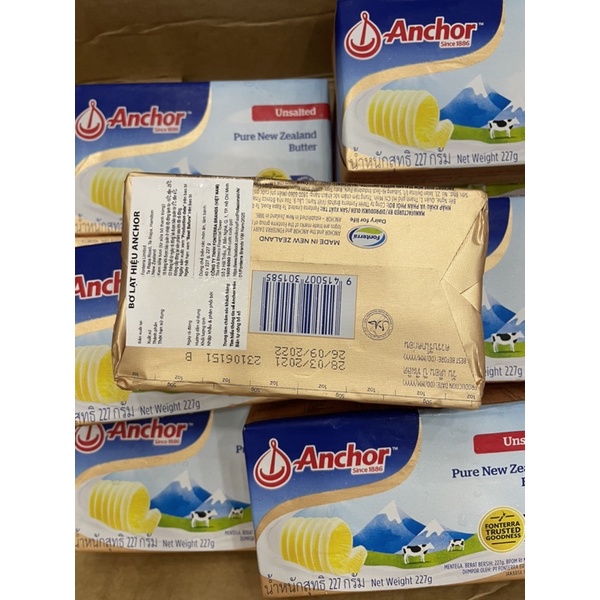 Bơ Lạt Anchor Newzealand 227g - Giao Còn Hạn- Không Đổi Trả Hàng