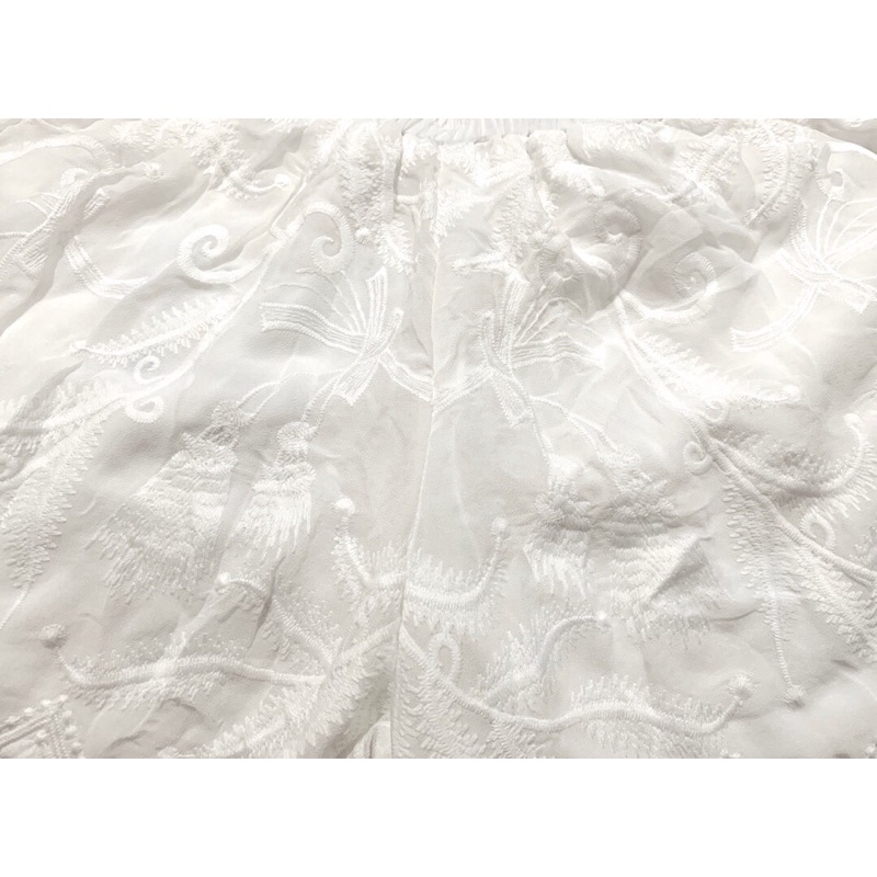 Quần sóc nữ pha ren cạp chun viền kiểu zic zắc hàng QC