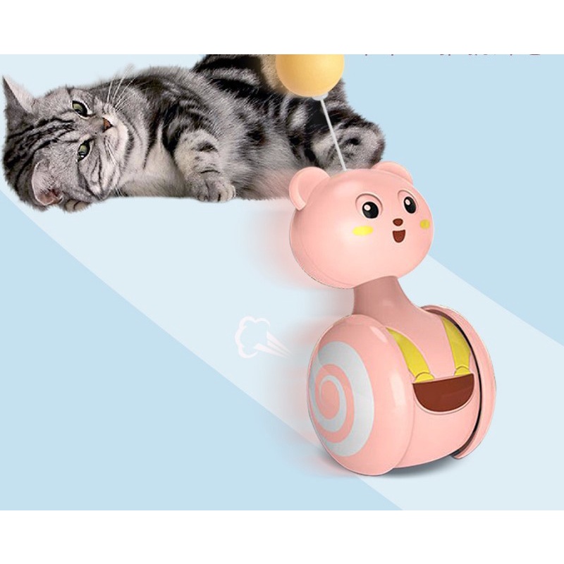 đồ chơi lật đật biết đi cho mèo