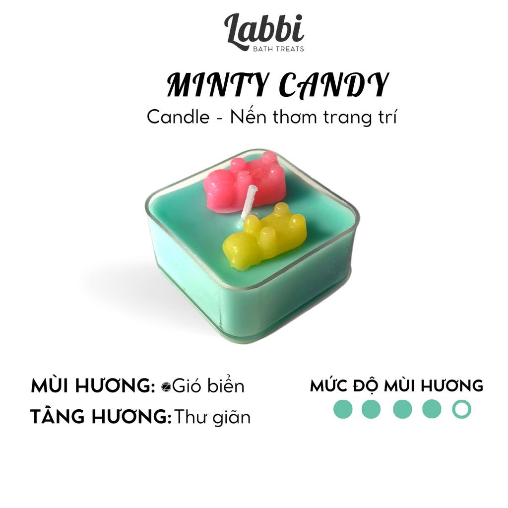 MINTY CANDY CANDLE [Labbi] Nến trang trí / Candle / Nến vuông