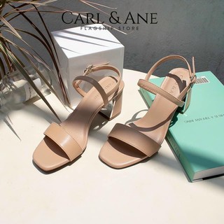Sandal Thời Trang Nữ Quai Ngang Bản To gót vuông 5CM Chắc Chắn