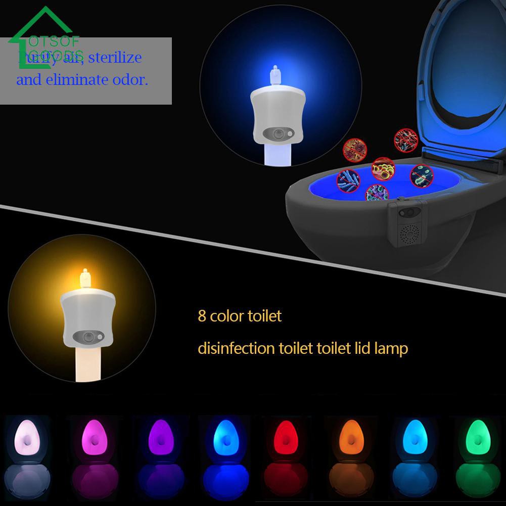 Đèn Led 8 / 16 Màu Trang Trí Toilet 2021