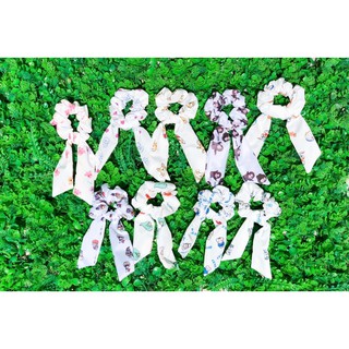 Cột tóc SCRUNCHIES NƠ TAI THỎ dài siêu hot