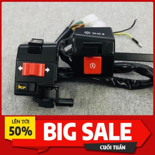 Cụm Công Tắc Xe DREAM Việt Hàng Xịn - Bộ Điều Khiển Supper Dream Hàng Xịn ( Giá Bán Lẻ 1 Bên) BH 3 năm