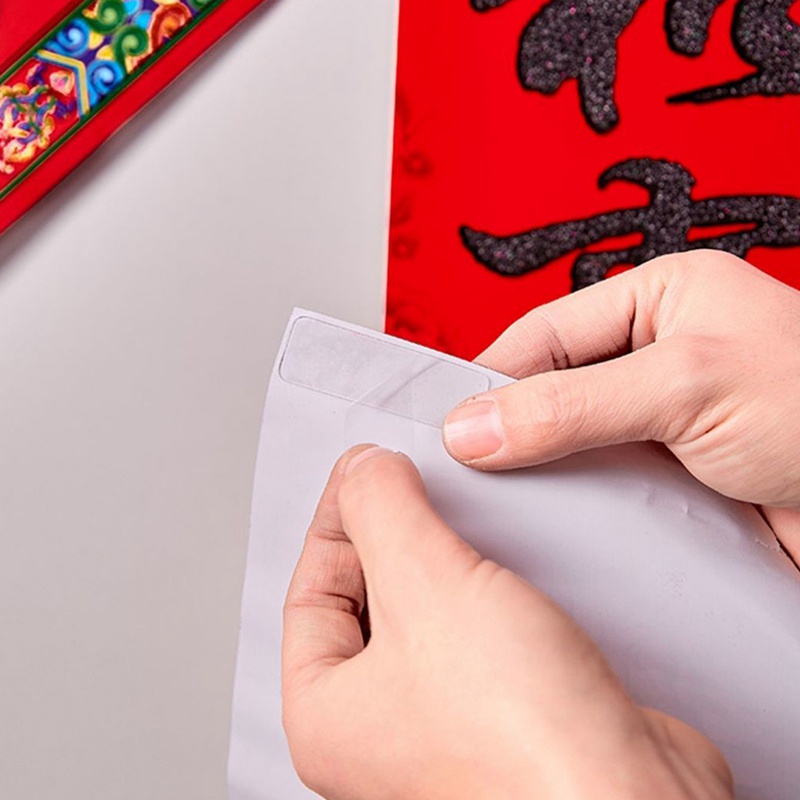 1 Bộ 60 Miếng Băng Keo Hai Mặt Trong Suốt