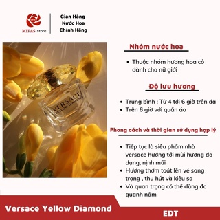 ( Chính hãng ) Mẫu nước hoa Versace Yellow Diamond