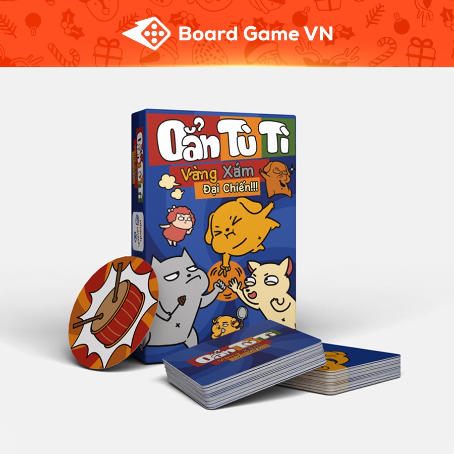 Trò chơi mới đón Tết Oẳn Tù Tì - Vàng Xám Đại Chiến - Board Game VN