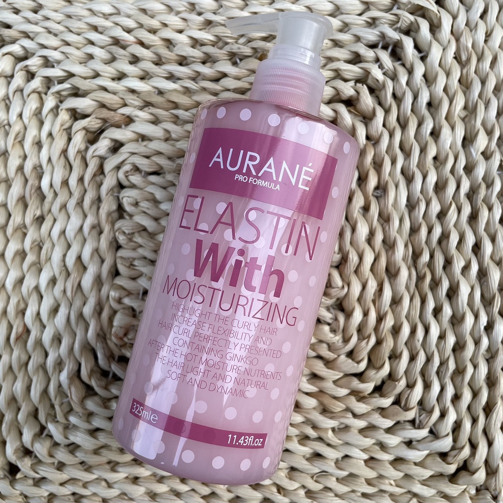 Gel dưỡng tạo kiểu tóc xoăn Aurane Elastin with Moisturizing 325ml