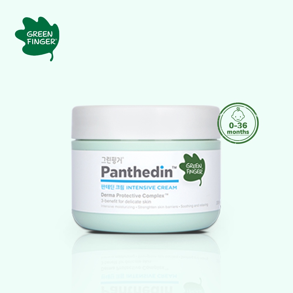 Kem Dưỡng Da Dưỡng Ẩm Chuyên Sâu Cao Cấp Cho Bé (0-36 tháng) Greenfinger Panthedin Intensive Cream 200ml (1 hũ)