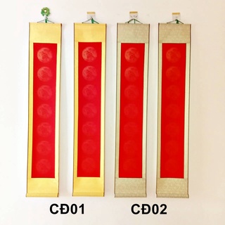 Bộ câu đối 7 chữ các mầu