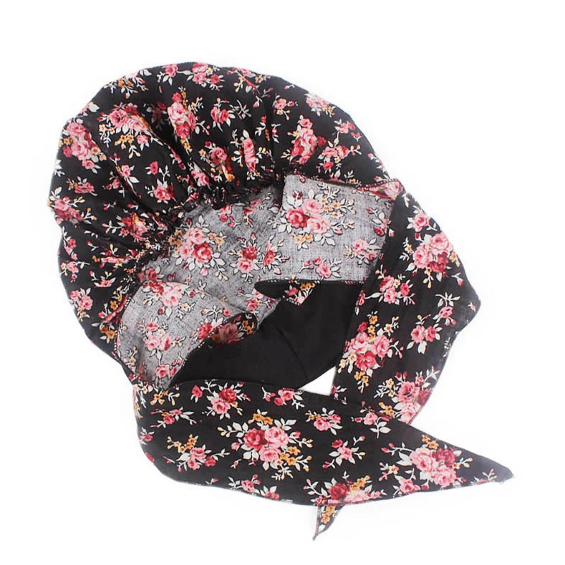 Khăn Turban Quấn Đầu Bằng Vải Mềm Co Giãn Cho Nữ