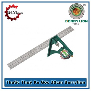 Thước Thuỷ Góc 30cm Berrylion - Thước góc 90, thước đo góc vuông, thước vuông góc