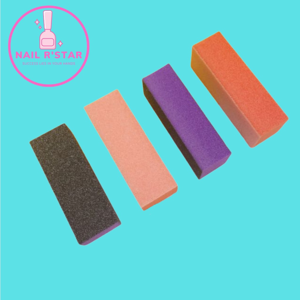 Phao dũa móng chà mịn nhập khẩu 100% từ USA - buffer Mỹ chuyên dụng cho dân làm móng NAIL R’STAR
