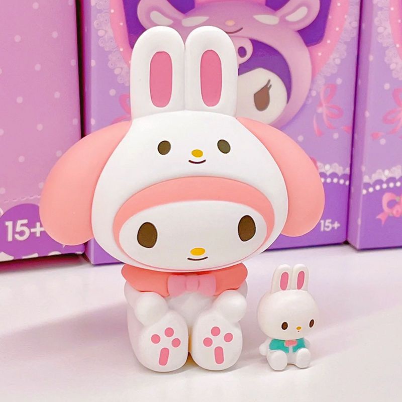 Mô Hình Búp Bê MINISO Sanrio Huging Buddy Nhỏ Nhắn Ngôi Sao Kuromi Dùng Làm Quà Tặng Trang Trí