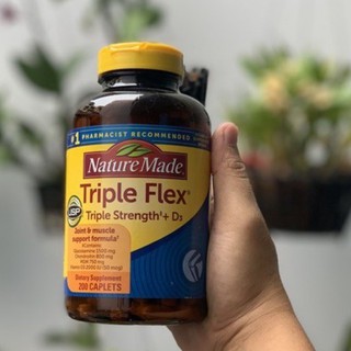 Viên uống bổ khớp Nature Made Triple Flex của Mỹ 200 Viên