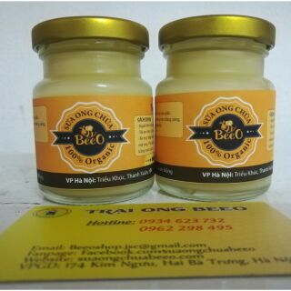 Combo 2 Hũ Sữa Ong Chúa Tươi Nguyên Chất 100gr