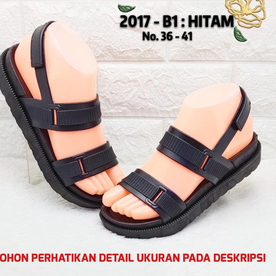 Hàng Có Sẵn! Giày Sandal Nhựa Hys 2017-b1