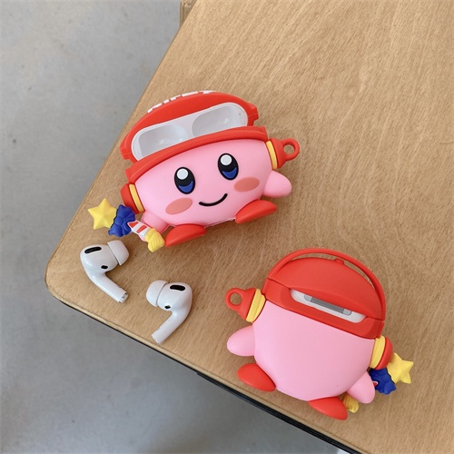 Vỏ Bảo Vệ Hộp Sạc Tai Nghe Airpod 1 2 pro Bằng Silicon Họa Tiết Hoạt Hình Anime Dễ Thương