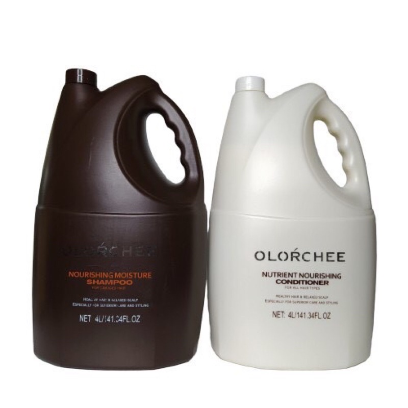 Dầu Gội - Xả Olorchee mềm mượt Can 4000ml cho salon và spa tóc