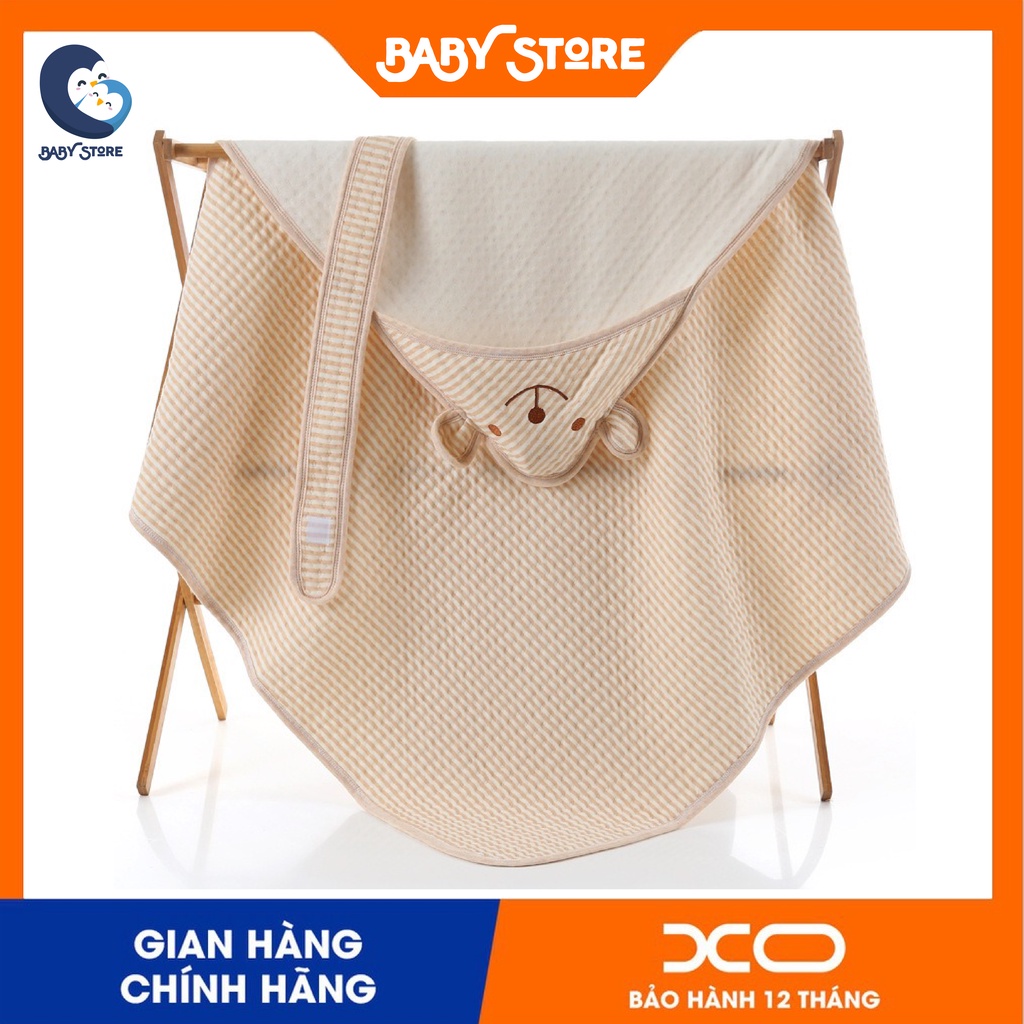 Chăn Quấn Cho Trẻ Sơ Sinh, Cố Định Tư Thế, Túi Ngủ Cho Bé Từ 0-12 Tháng Tuổi Chất Liệu 100% Cotton Dễ Dàng Giặt Sạch