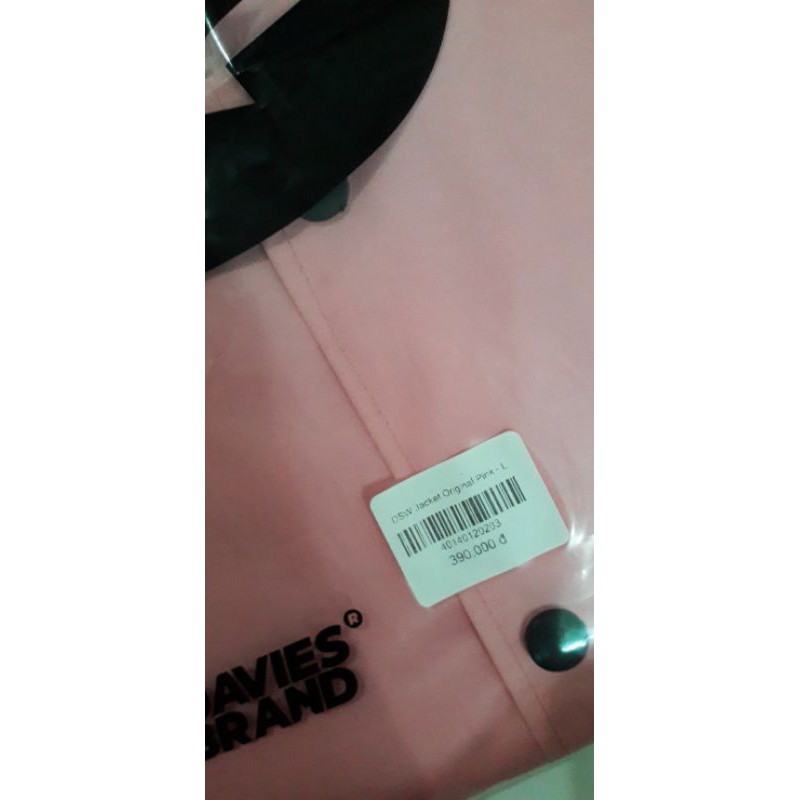 Pass Áo Khoác Davies Original Pink size L