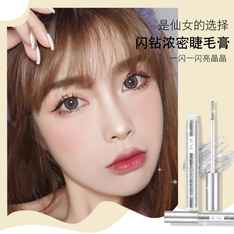[Hàng mới về] Mascara ICVC kim sa lấp lánh chống bám mồ hôi lâu trôi dành cho trang điểm | BigBuy360 - bigbuy360.vn