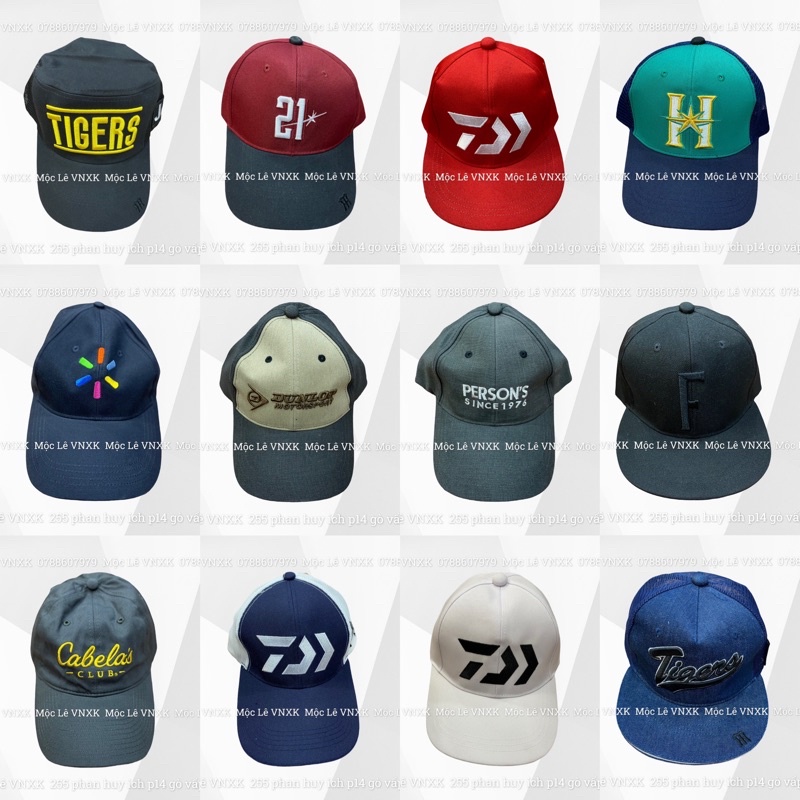 Mũ lưỡi trai, nón kết thời trang nam nữ unisex baseball cap