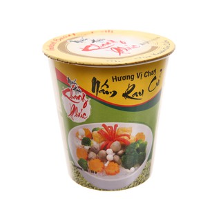 Thùng 24 ly Miến chay nấm rau củ Khang Phúc ly 50g