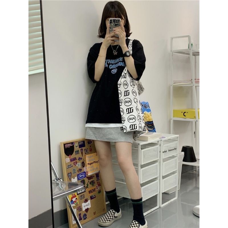 Áo thun ❤Có size tay lỡ unisex THENCE