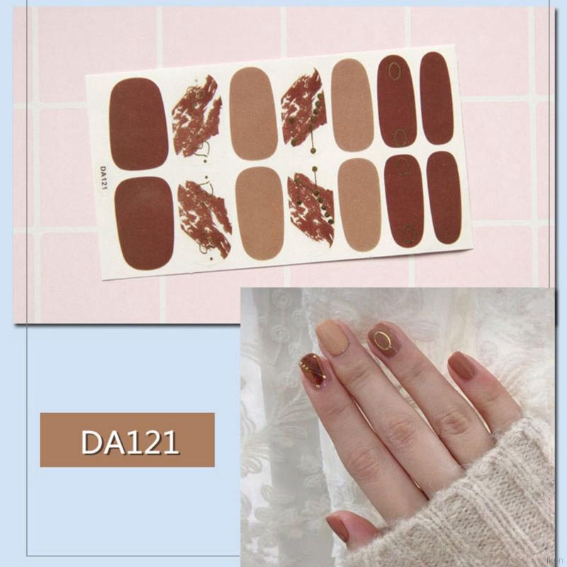 Nhãn dán móng tay 3D tự dính độc đáo cho phái đẹp