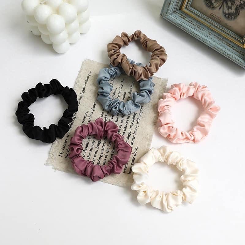 Dây cột tóc scrunchies size mini
