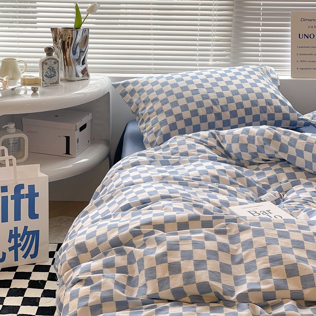 Bộ chăn ga gối cotton 100% REE Bedding đủ size giường nệm CT169