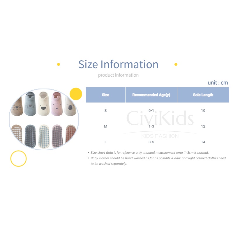 Vớ Cotton Chống Trượt Cho Bé Sơ Sinh Từ 0-5 Tuổi 0050