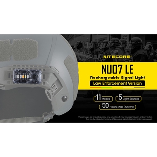 NITECORE NU07 LE multi-function signal light, using USB Type C charging