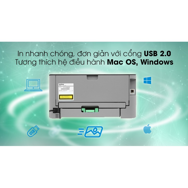 Máy in Brother HL-L2321D (CHÍNH HÃNG) | BigBuy360 - bigbuy360.vn