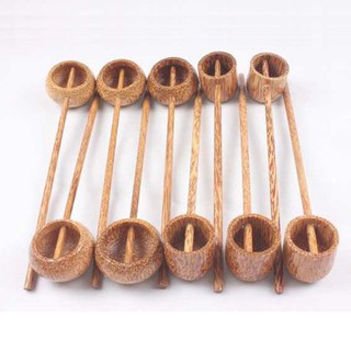 Bộ 5 gáo dừa hình ly bến tre, gáo múc tương - giá siêu rẻ