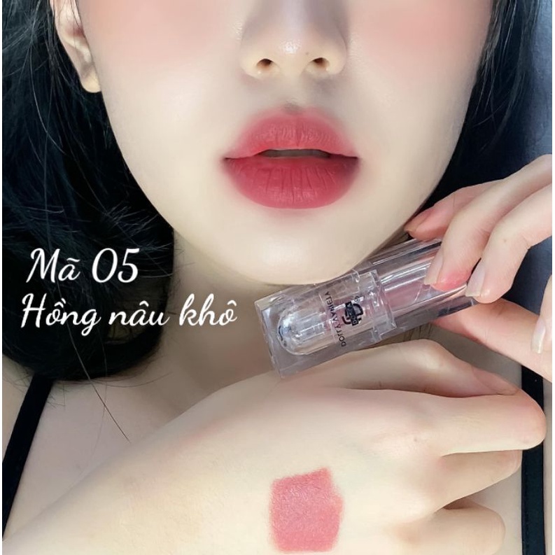 Hot Hot! [Hồng Ruốt ] Son Sáp Phủ Phấn Dolly Không Chì Màu Hồng Ruốt