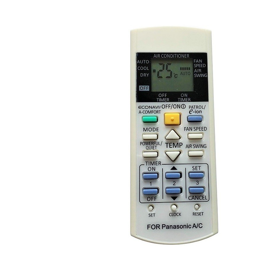 Pana E-ion mới - Remote điều khiển máy lạnh điều hòa Pana E-ion mới hỗ trợ nhiều dòng