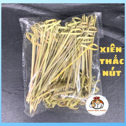 Xiên tre decor, trang trí Cocktail - 12cm  - Dụng Cụ Pha Chế Đà Nẵng