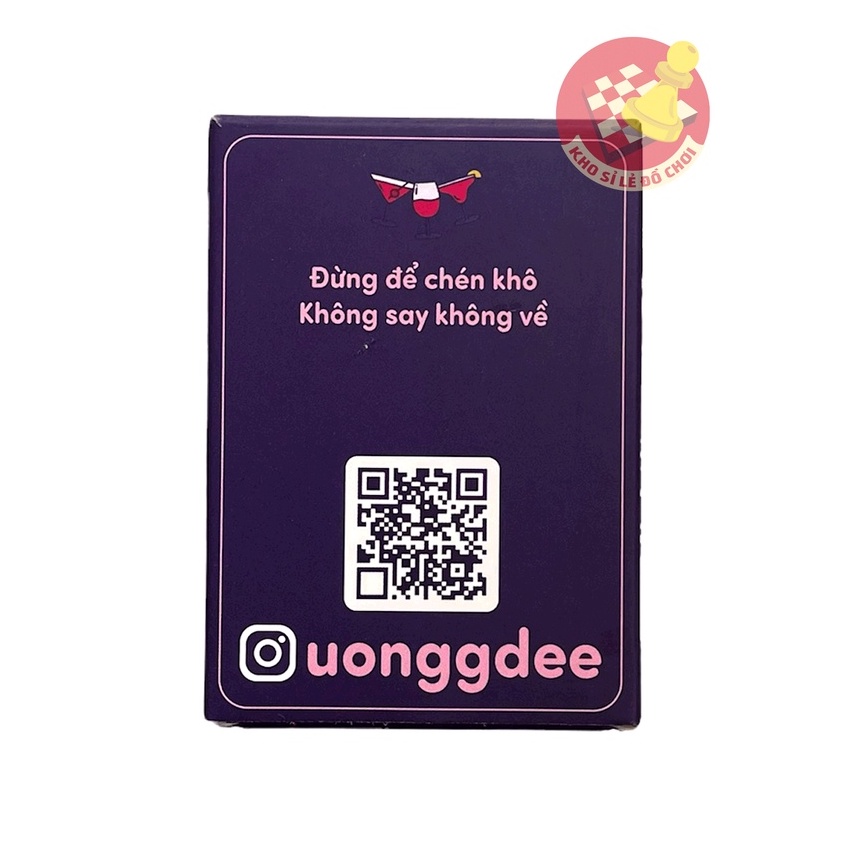 Bộ bài Drinking game Do Or Drink tổng hợp 83 lá bài cho cặp đôi nhóm bùng nổ cuộc vui