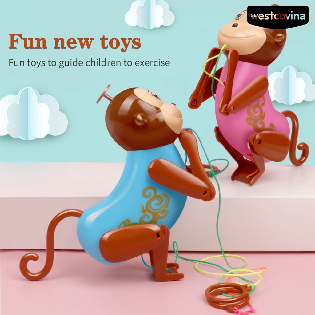 Đồ Chơi Tương Tác Hình Chú Khỉ Leo Cây Dễ Thương Cho Bé