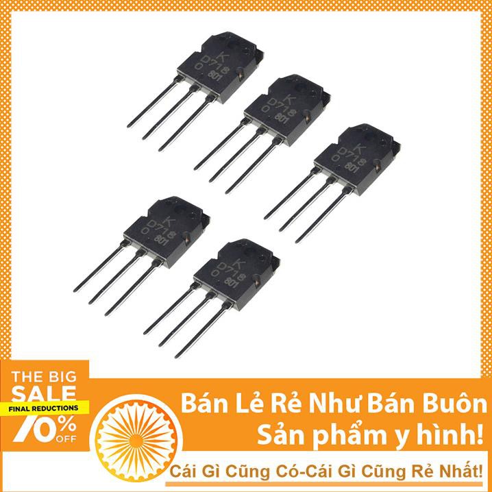 Combo Bộ 5 Con Sò Công Suất D718 Hàng Mới