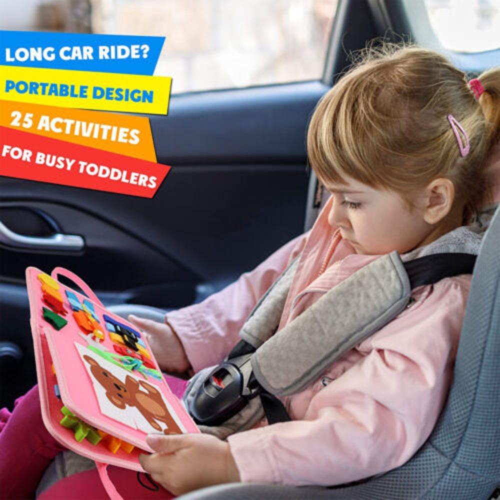 Bebetterm Sách Vải Hoạt Động Cơ Bản Kỹ Năng Cơ Bản Dành Cho Trẻ Mẫu Giáo Hobbies