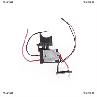 DC 7.2-24V Electric Drill Dustproof Speed Control Push Button Trigger Switch