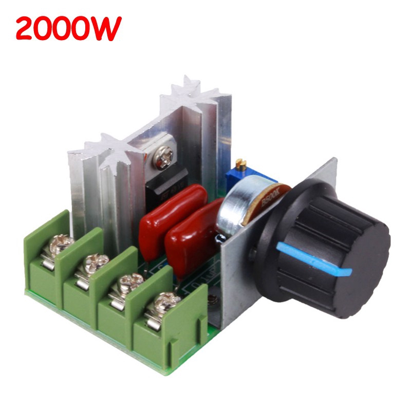 Mô đun điều chỉnh điện áp AC 220V 2000W SCR điều chỉnh tốc độ động cơ điều chỉnh nhiệt chuyên dụng