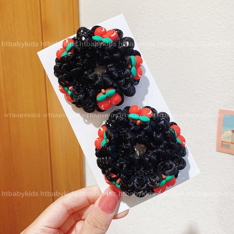 Dây Buộc Tóc Kiểu Tóc Giả Phong Cách Dễ Thương Cho Bé Gái