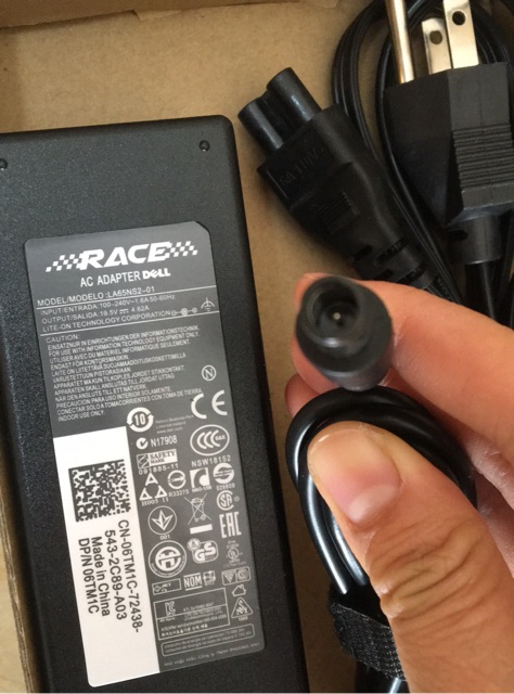 Sạc Laptop DELL 19.5V 4.62A Chân Kim - HÀNG CHÍNH HÃNG RACE