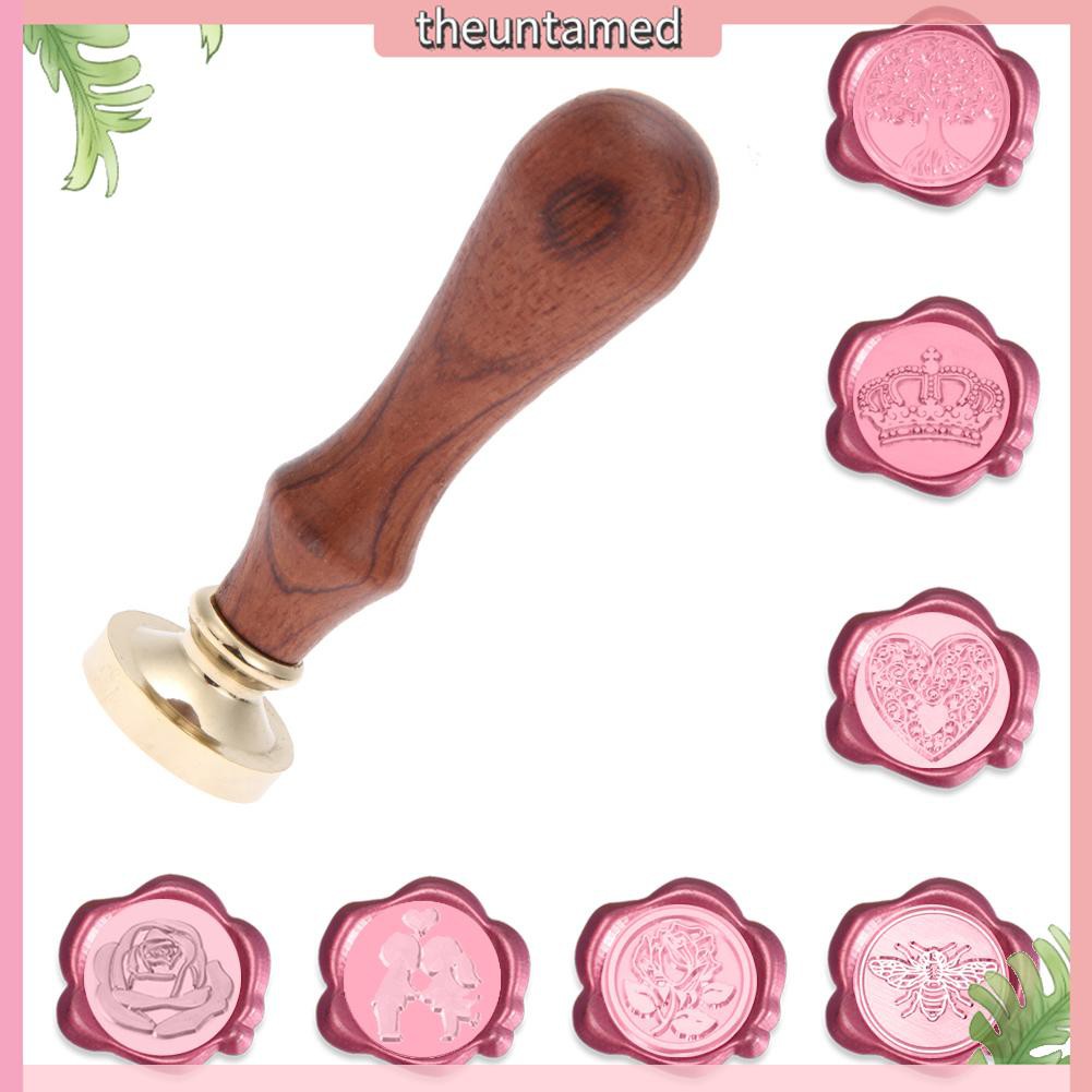 Đầu con dấu sáp DIY thiệp phong bì Retro